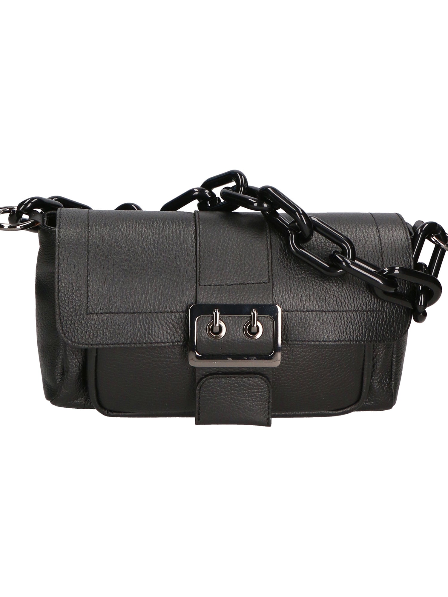 Borsa a spalla da Donna in Vera Pelle | Gave Lux | GLX220547723FBG-D28_NERO