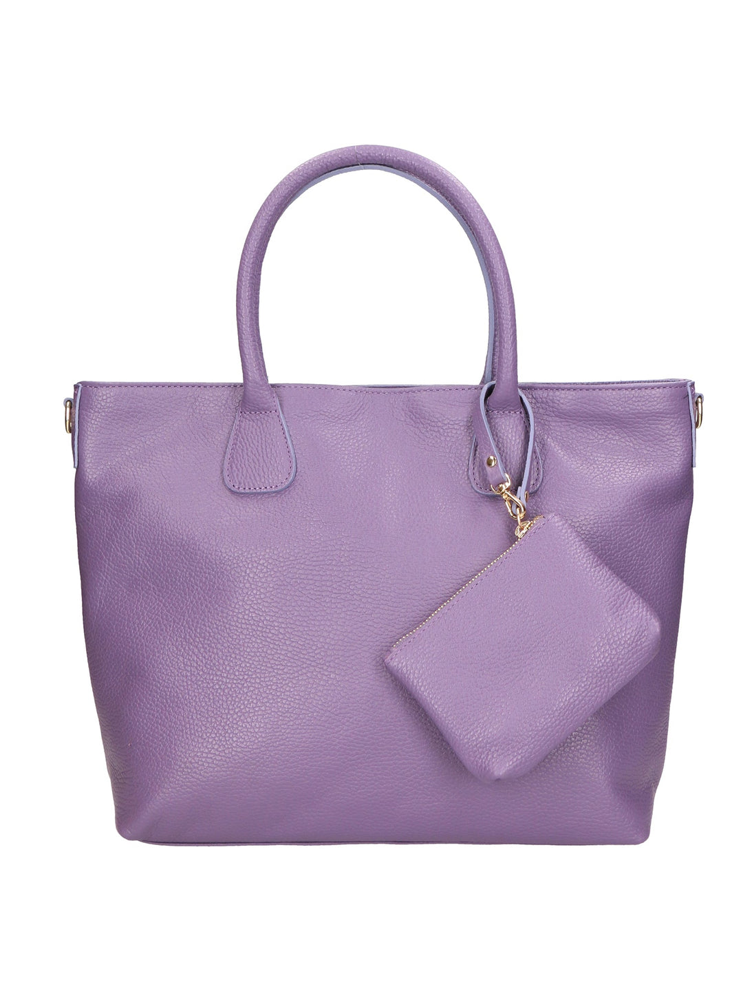 Borsa a mano unisex In Vera pelle | gave lux | GLX220652023FBG-D87_VIOLET
