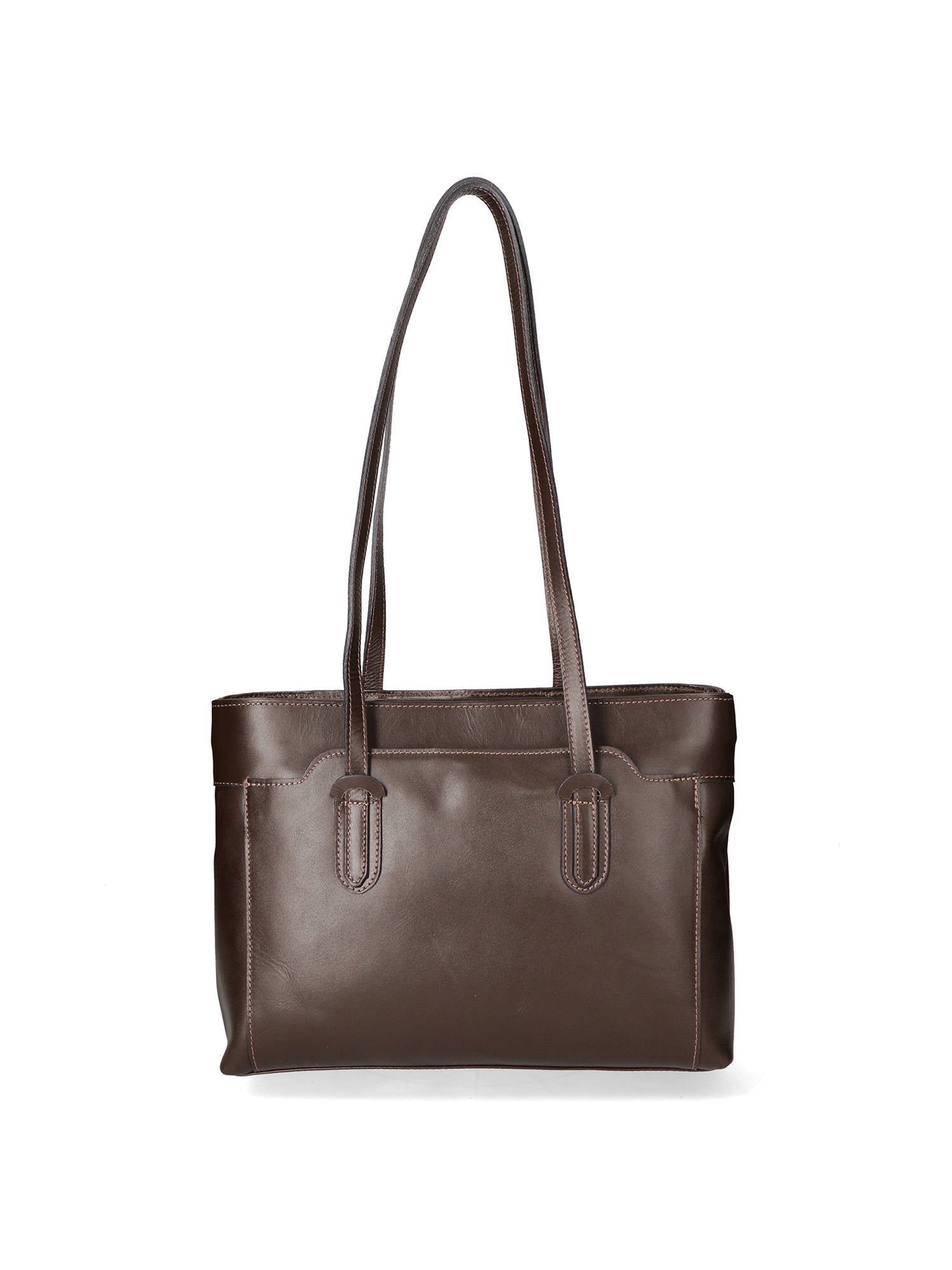 Borsa a spalla da Donna in Vera Pelle | Gave Lux | GLX22911823FBG-TMORO