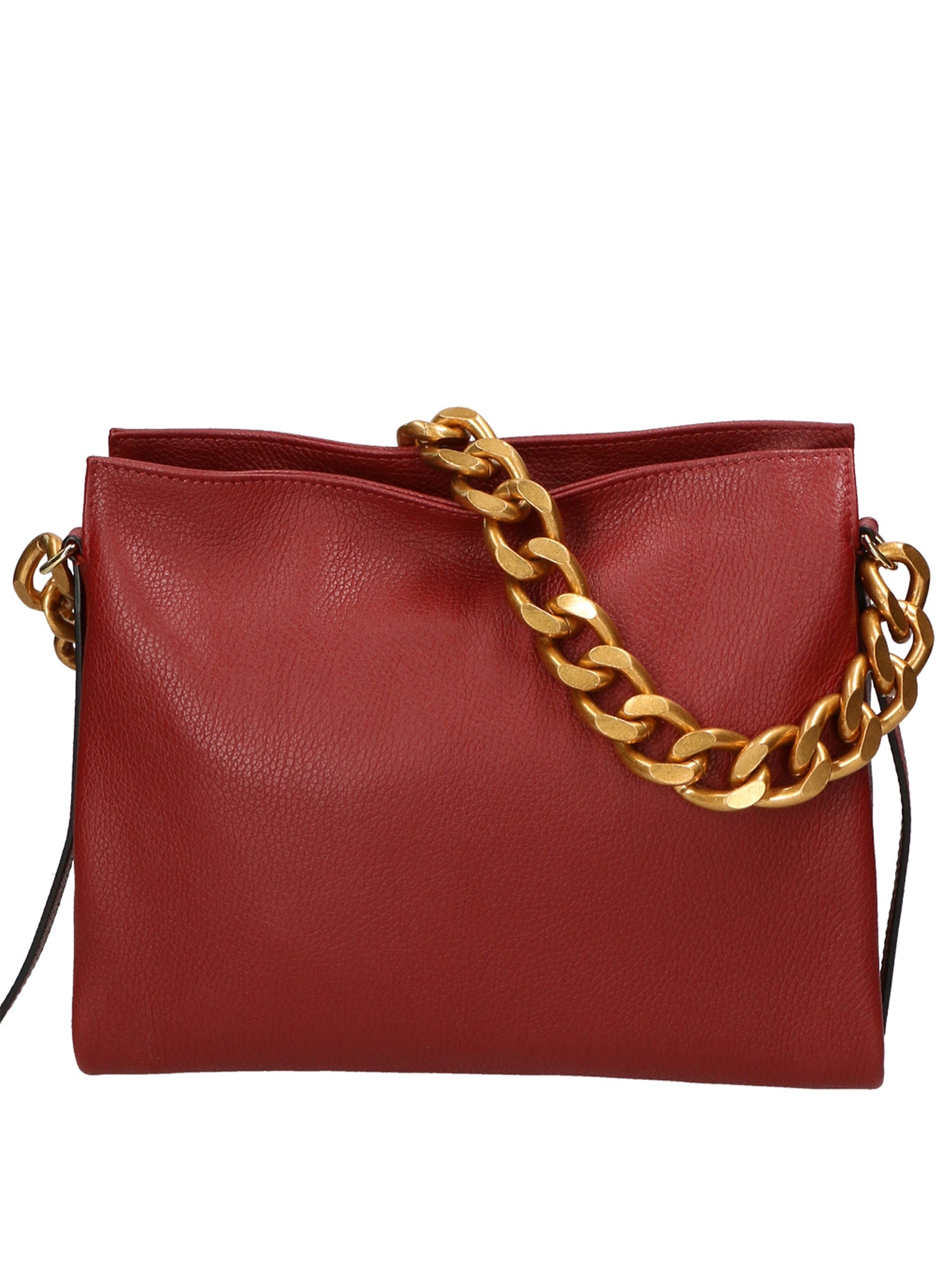 Borsa a spalla da Donna in Vera Pelle | Gave Lux | GLX220541723FBG-D10_RUBINO