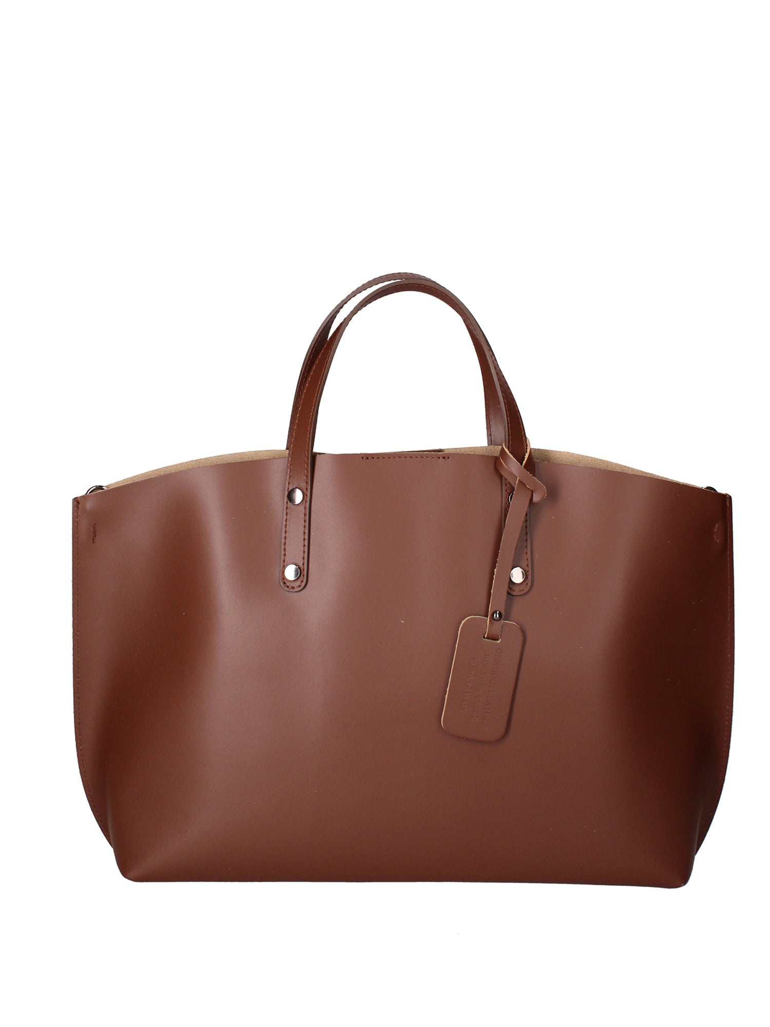 Borsa a spalla da donna In Vera pelle | gave lux | GLX22209423FBG-L131_MARRONE