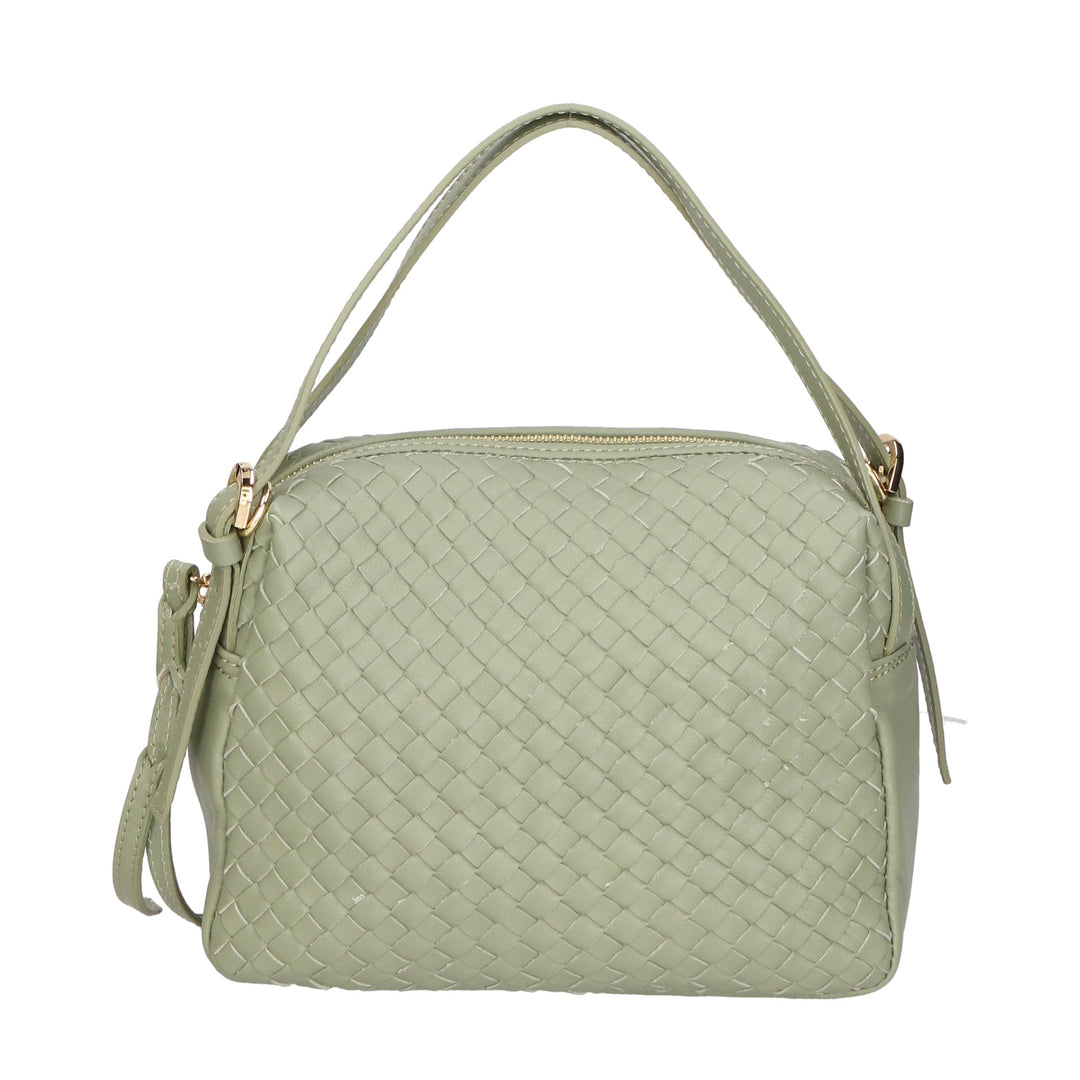 Borsa a spalla da Donna in Vera Pelle | Gave Lux | GLX220605423FBG-GREEN