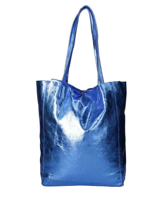 Borsa Shopper da donna In Vera pelle | Gave Lux | GLX220756523FBG-L021_BLUETTE