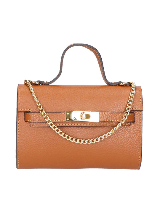 Uma Damen-Clutch aus echtem Leder