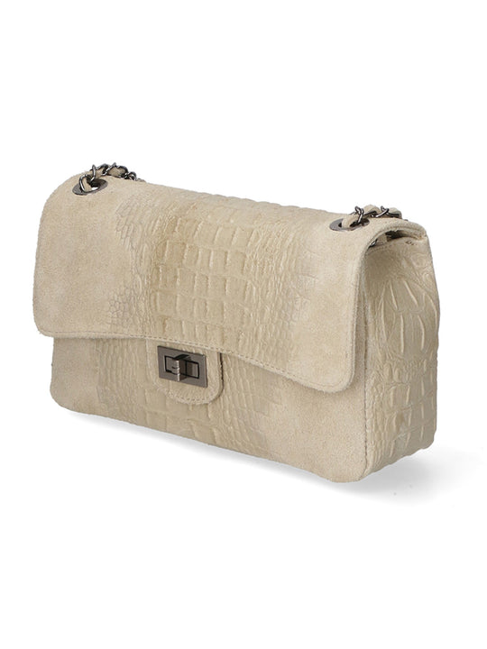 Edvige borsa a spalla da Donna in Vera Pelle
