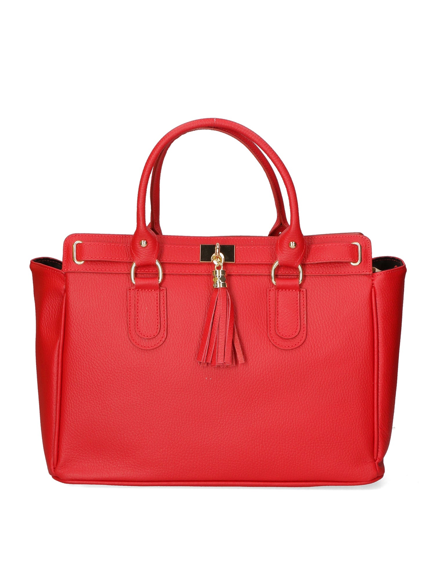 borsa a mano da Donna in Vera Pelle | Gave Lux | GLX228004823FBG-D10_ROSSO_SCURO_DARK_RED