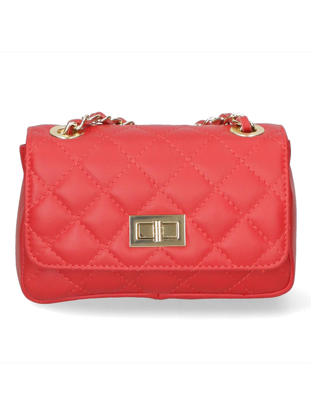 Borsa a spalla da Donna in Vera Pelle | Gave Lux | GLX22107323FBG-S08_ROSSO