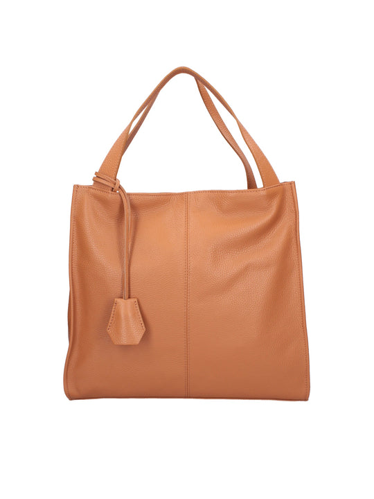 Borsa a spalla da Donna in Vera Pelle | Gave Lux | GLX22331223FBG-D44_CUOIO