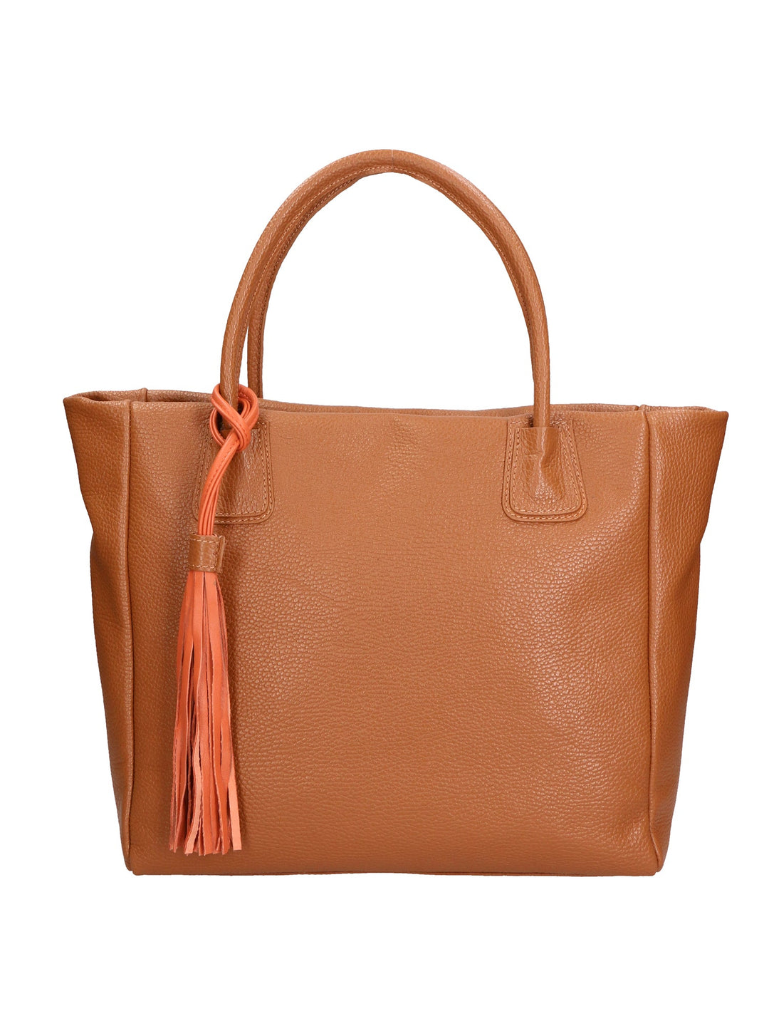Borsa a mano da Donna in Vera Pelle | gave lux | GLX220650523FBG-D17_CUOIO_SCURO