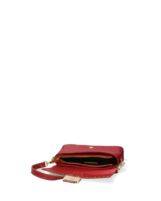 Wally borsa a spalla da Donna in Vera Pelle