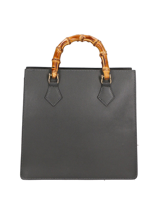 Borsa a mano da Donna in Vera Pelle | Gave Lux | GLX220652423FBG-P624_GRIGIO