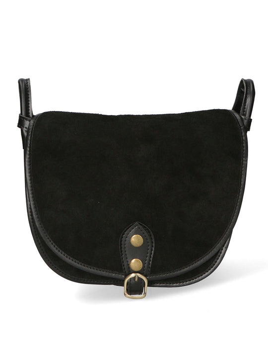 Borsa a tracolla da Donna in Vera Pelle | Gave Lux | GLX221002623FBG-NERO