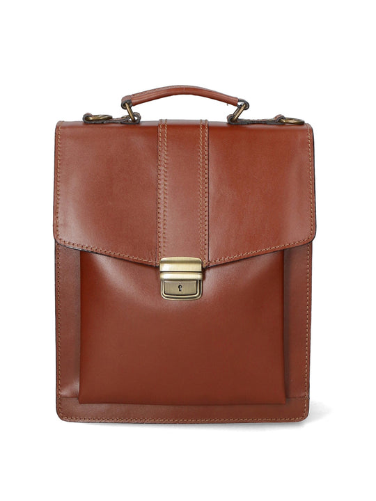 Borsa da lavoro Unisex in Vera Pelle | Gave Lux | GLX22701223FBG-MARRONE_BROWN