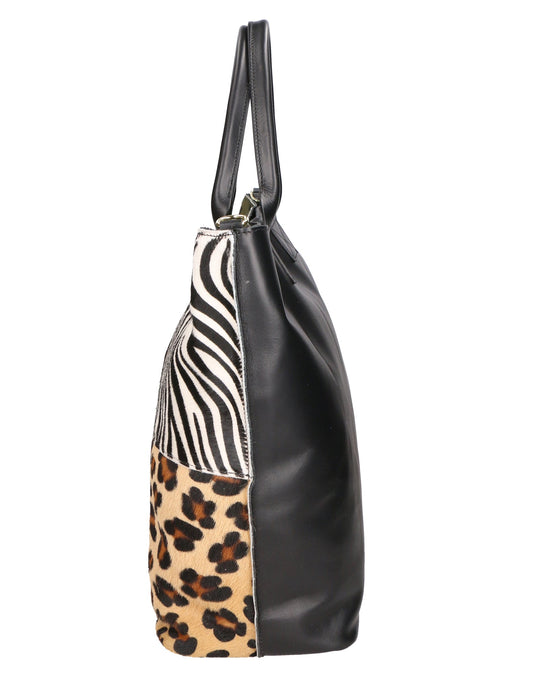 Ivony women's shoulder bag in genuine leather