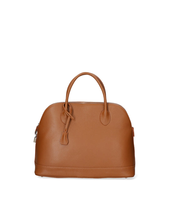 Borsa a mano da donna In Vera pelle | Gave Lux | GLX2280028_519723FBG-D17_CUOIO_SCURO