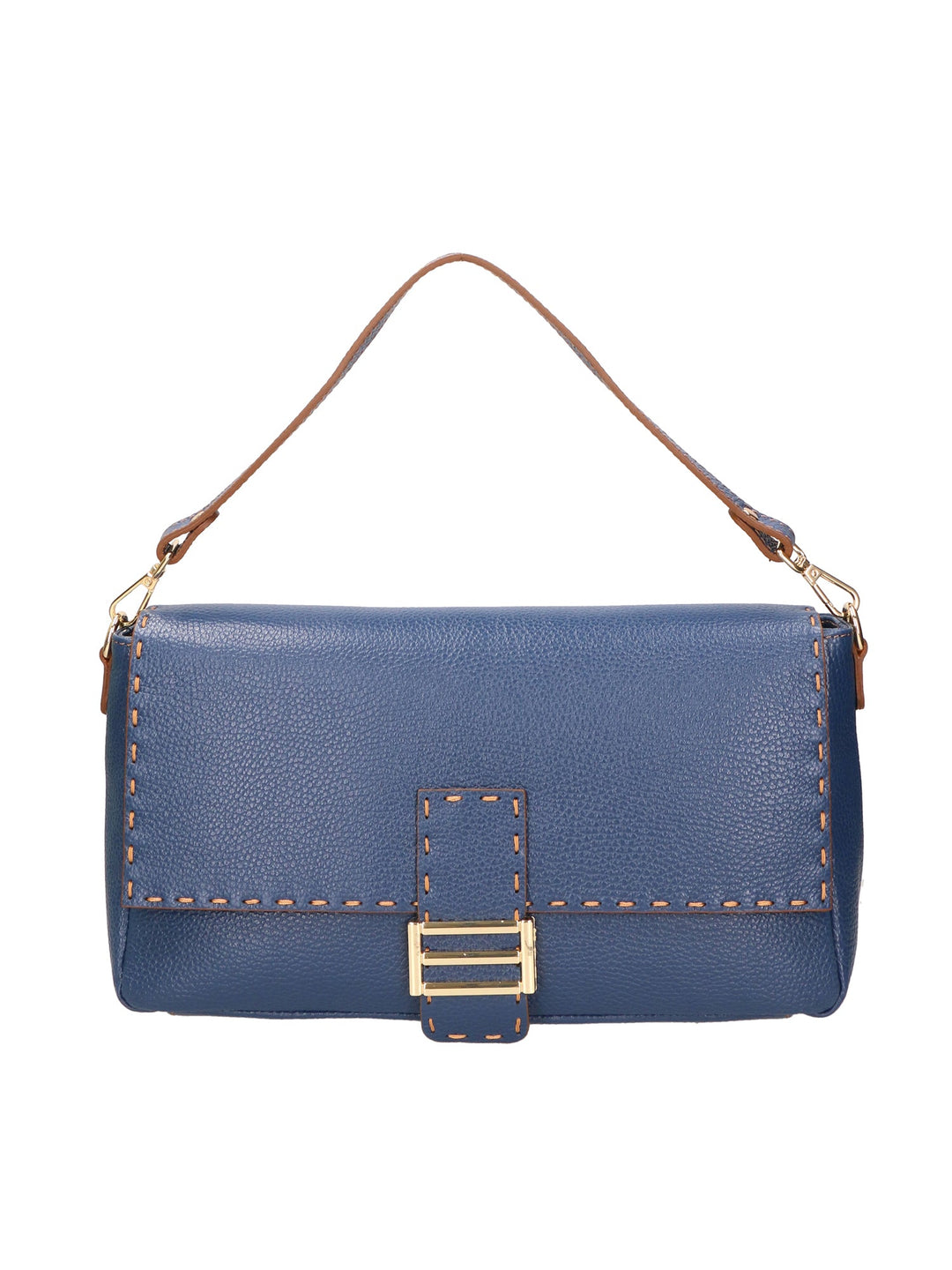 borsa a spalla da Donna in Vera Pelle | gave lux | GLX220686823FBG-D24_BLU