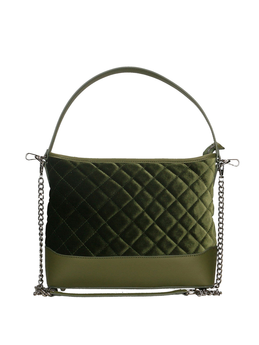 Borsa a spalla da donna In Velluto