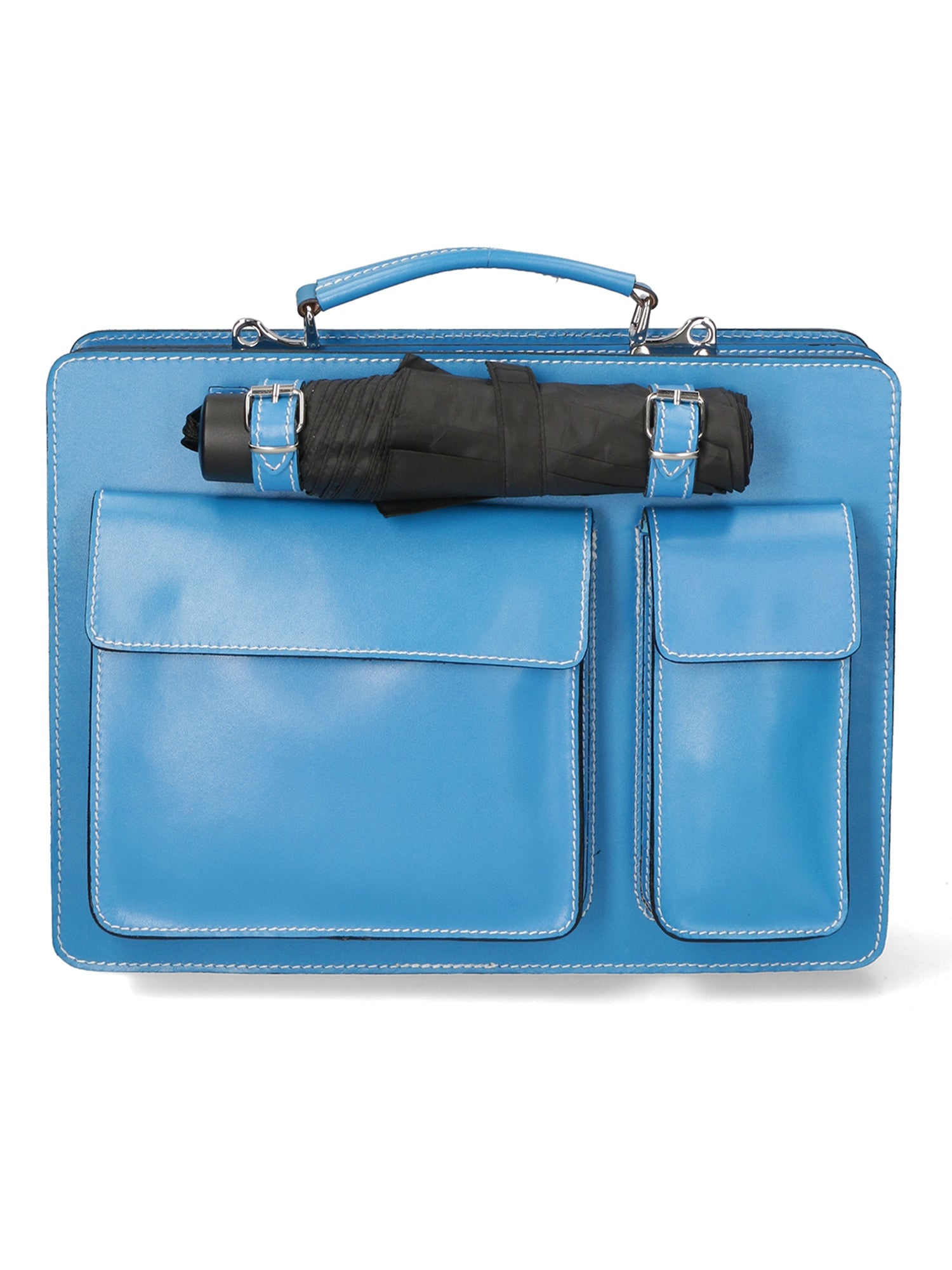 Borsa da lavoro Unisex in Vera Pelle | Gave Lux | GLX22700523FBG-TURCHESE