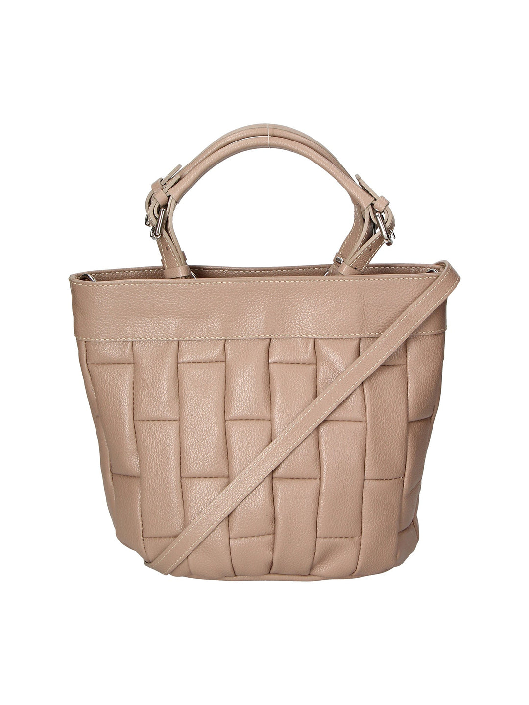 Borsa a mano da Donna in Vera Pelle | Gave Lux | GLX22SILVIA-3423FBG-TAUPE
