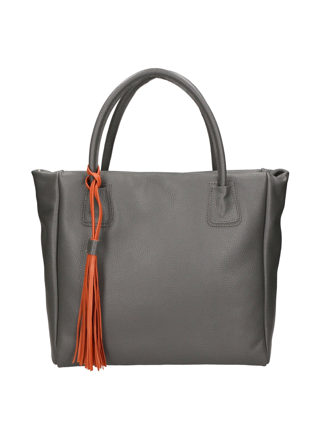 Borsa a mano da Donna in Vera Pelle | gave lux | GLX220650523FBG-D27_GRIGIO_SCURO