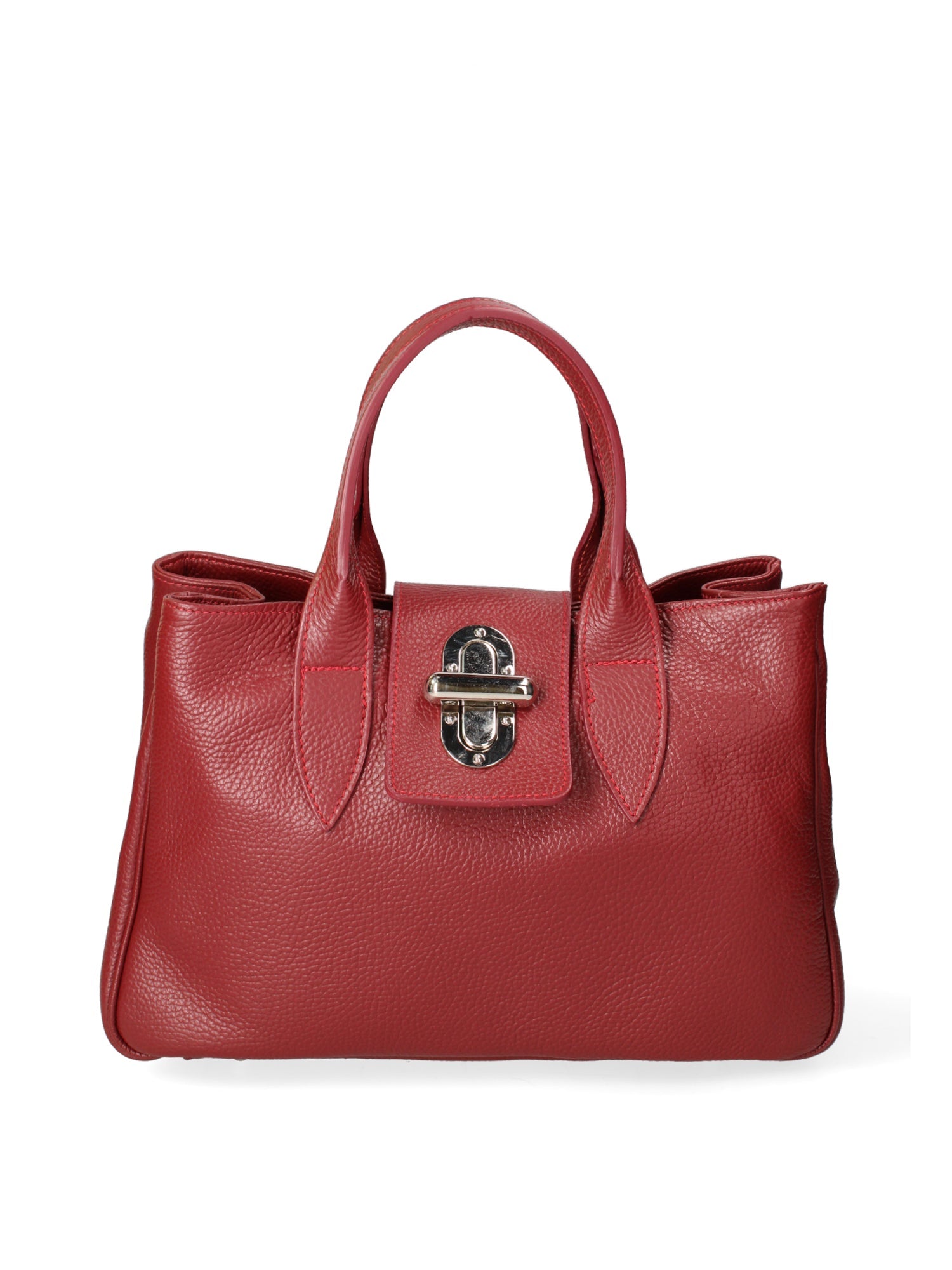 Borsa a mano da donna In Vera pelle | Gave Lux | GLX22771823FBG-D10_RUBINO