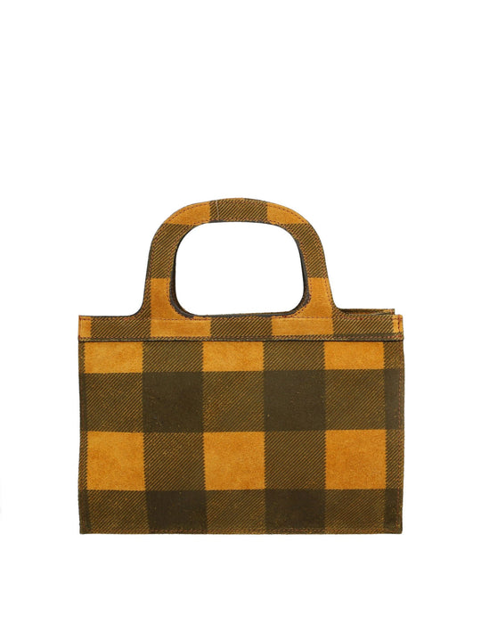 Borsa a mano da donna In Vera pelle | Gave Lux | GLX220066023FBG-047_SENAPE