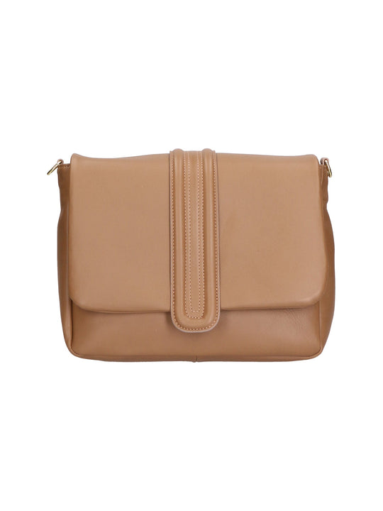 borsa a tracolla da Donna in Vera Pelle | gave lux | GLX220649723FBG-S40_TAUPE