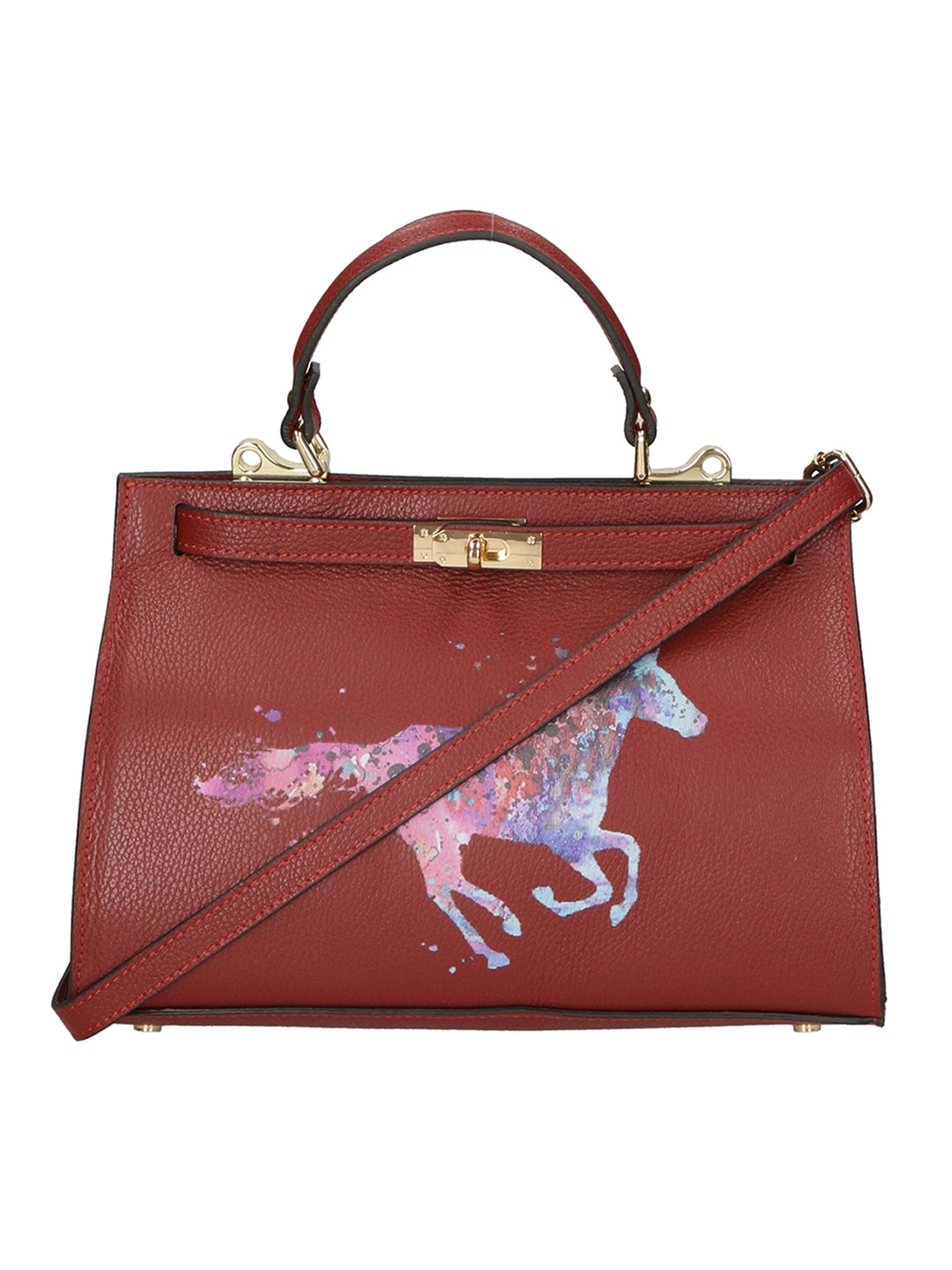 Nina Borsa a mano da Donna in Vera Pelle