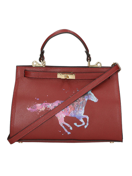 Nina Borsa a mano da Donna in Vera Pelle