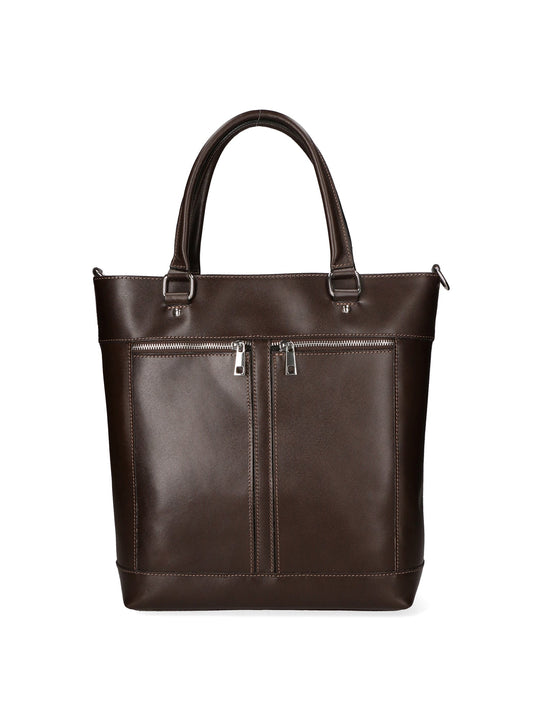 borsa a mano da Donna in Vera Pelle | Gave Lux | GLX22911523FBG-TMORO_DARK_BROWN