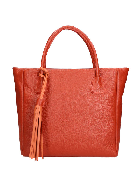Borsa a mano da Donna in Vera Pelle | gave lux | GLX220650523FBG-D61_MATTONE