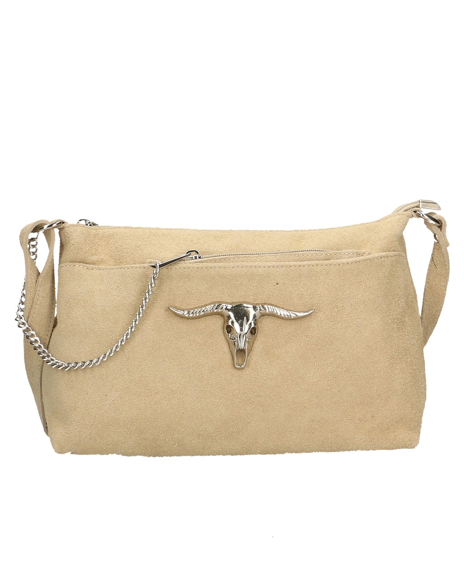 Borsa a tracolla da donna In Vera pelle | Gave Lux | GLX22865023FBG-TAUPE