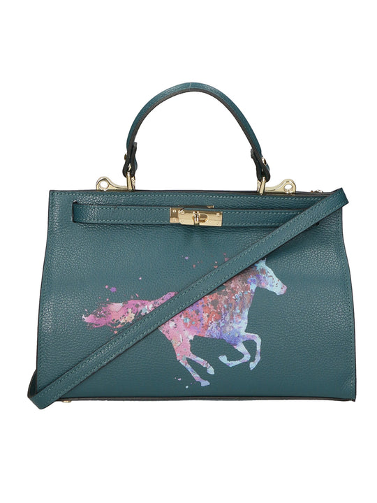 Nina Borsa a mano da Donna in Vera Pelle