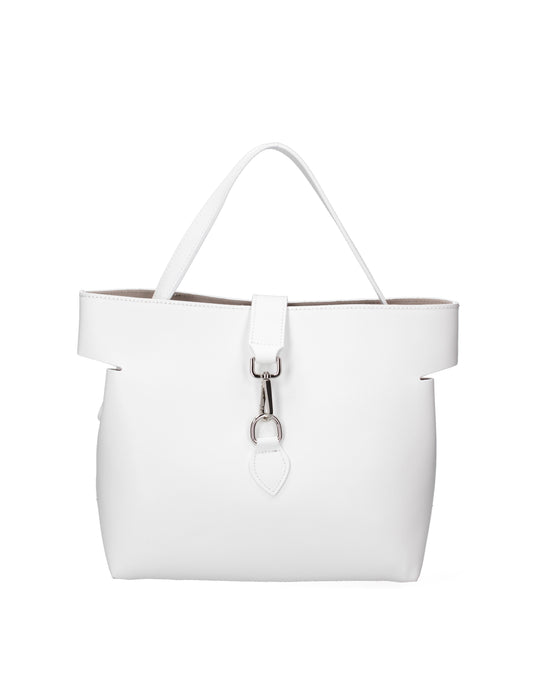 Borsa a mano da donna In Vera pelle | Gave Lux | GLX220737923FBG-PL01_BIANCO