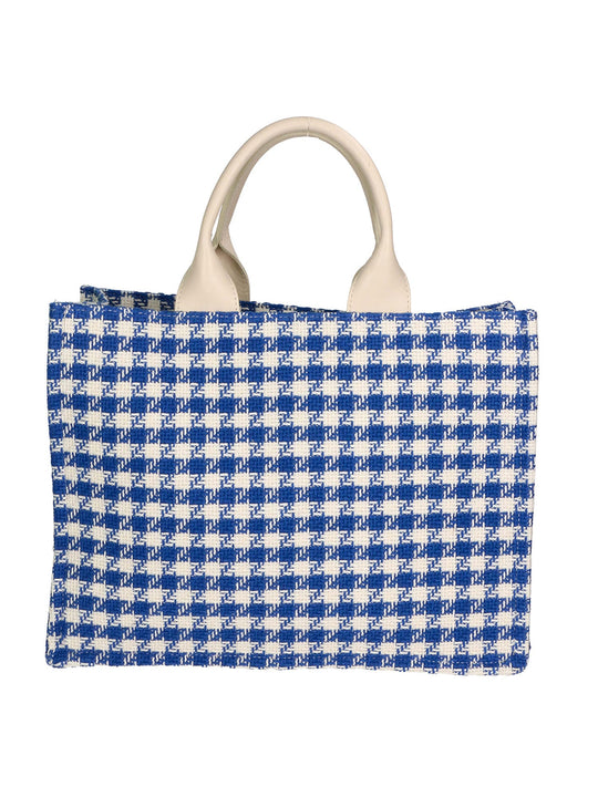 Borsa a spalla da Donna in Cotone | Gave Lux | GLX220508623FBG-22_BLU_ELETTRICO