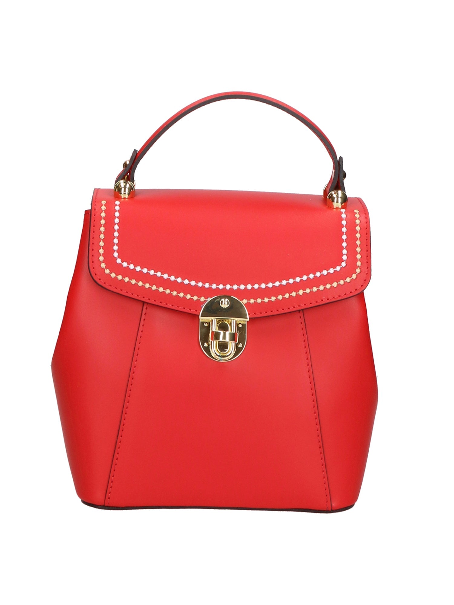 Borsa a mano da Donna in Vera Pelle | Gave Lux | GLX220593723FBG-L214_ROSSO