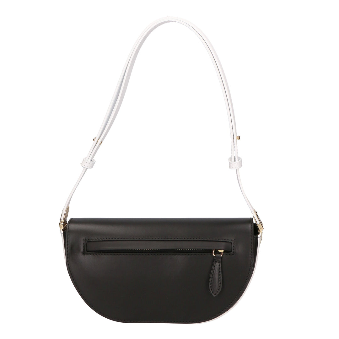 Borsa a tracolla da Donna in Vera Pelle | Gave Lux | GLX220630423FBG-NERO+L101