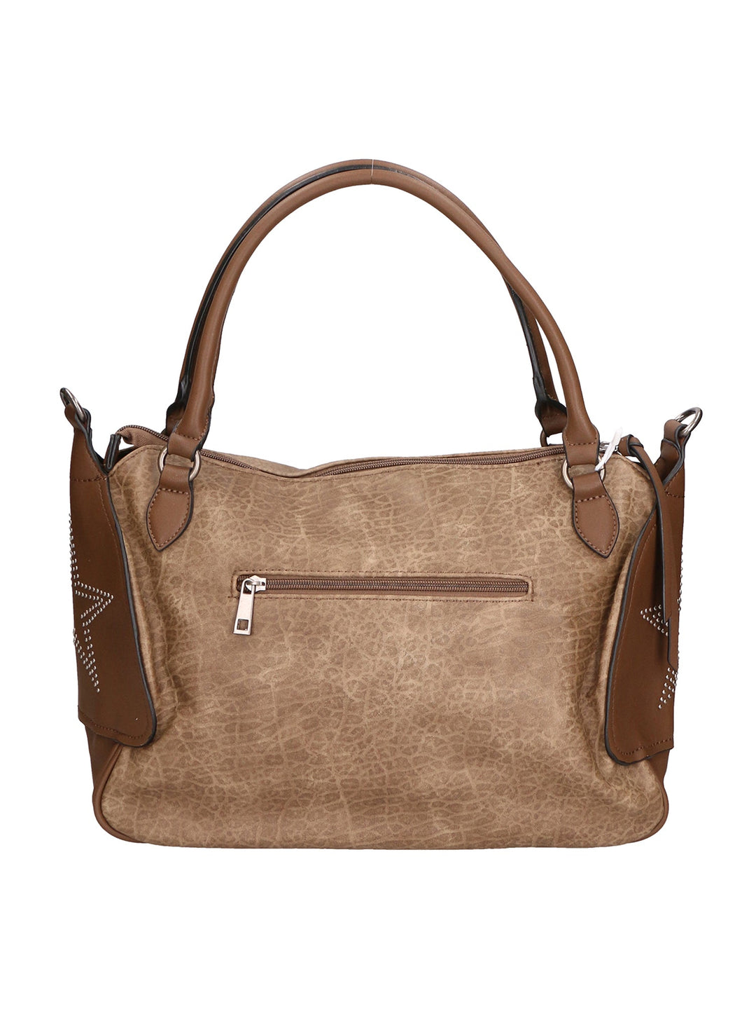 Rosa Damen Handtasche aus Kunstleder