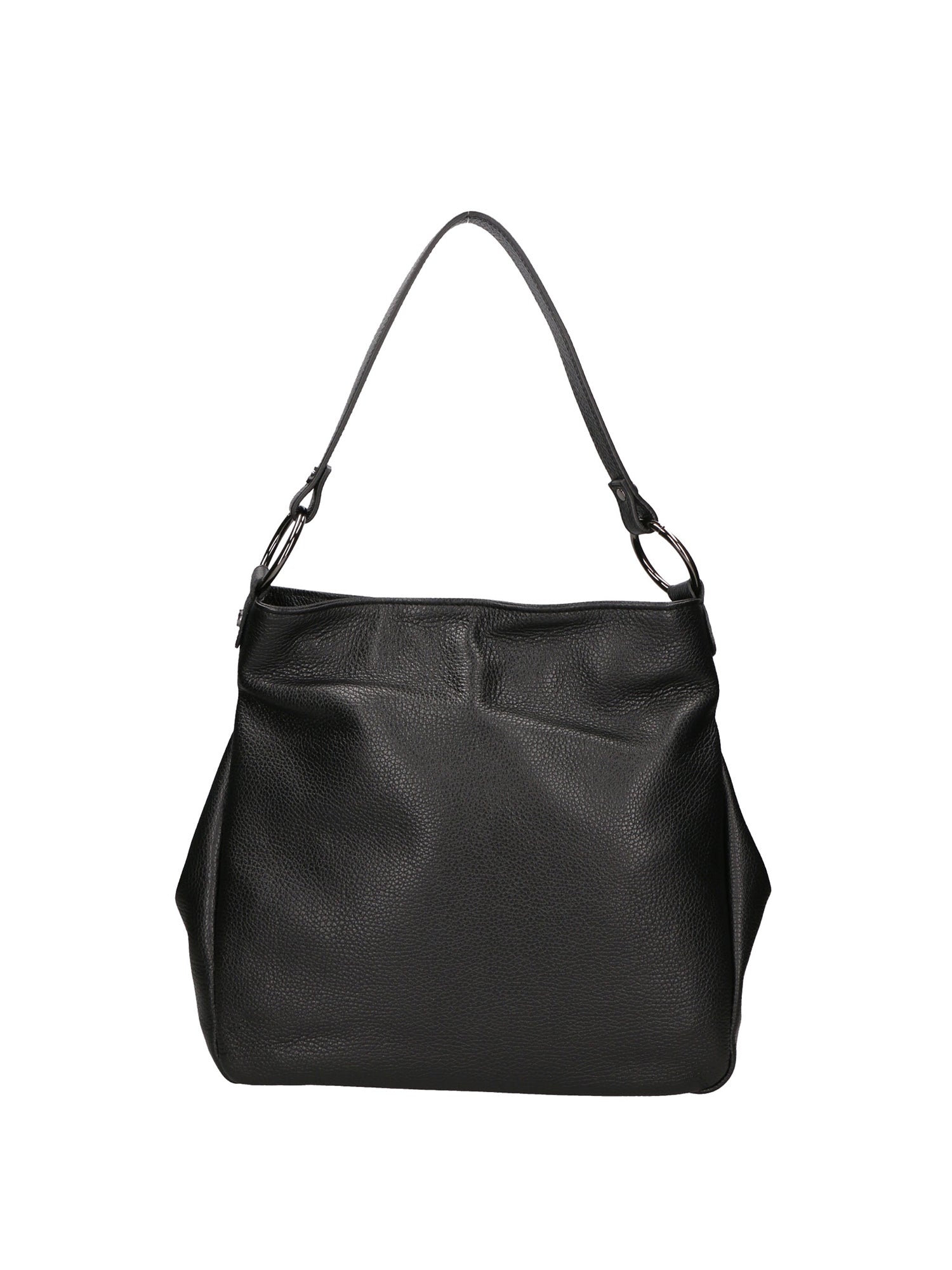 Borsa a spalla da Donna in Vera Pelle | Gave Lux | GLX220571023FBG-D28_NERO_BLACK