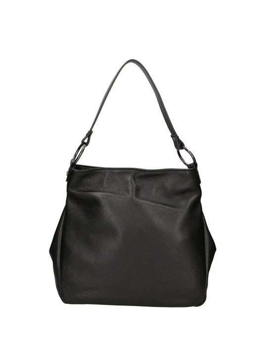 Borsa a spalla da Donna in Vera Pelle | Gave Lux | GLX220571023FBG-D28_NERO_BLACK