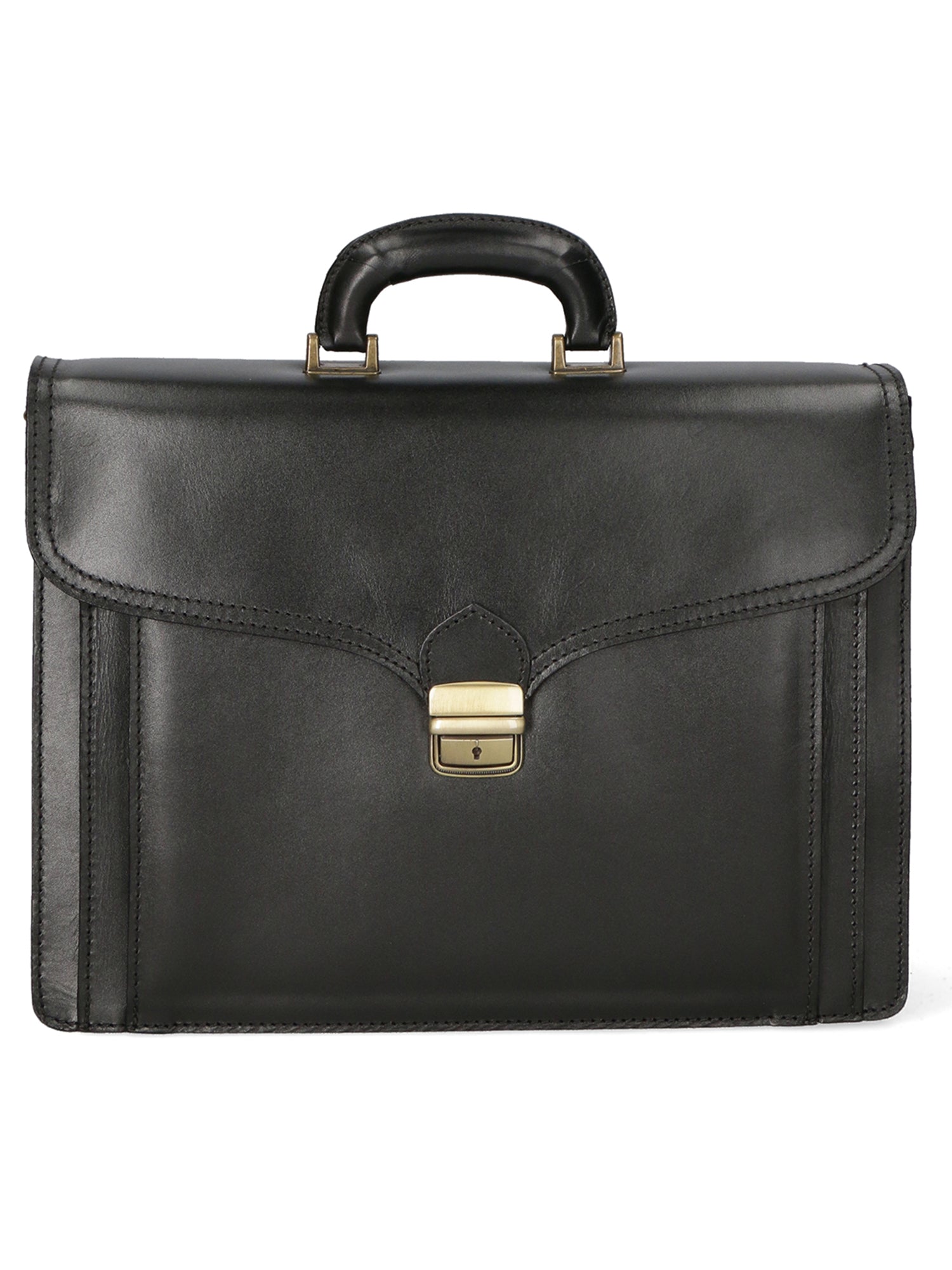 Borsa da lavoro da Uomo in Vera Pelle | Gave Lux | GLX22701023FBG-NERO_BLACK