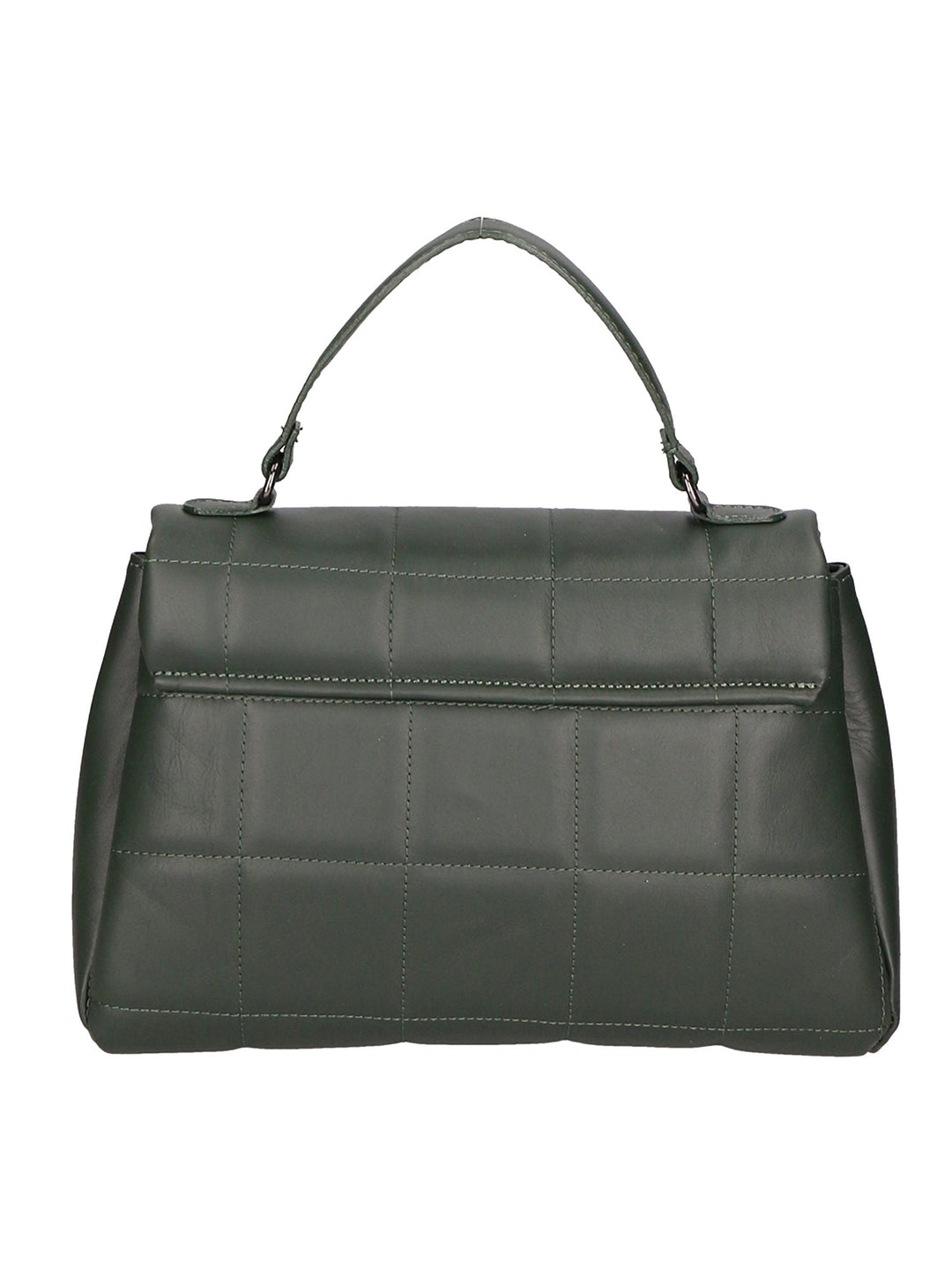 Lila Damenhandtasche aus echtem Leder