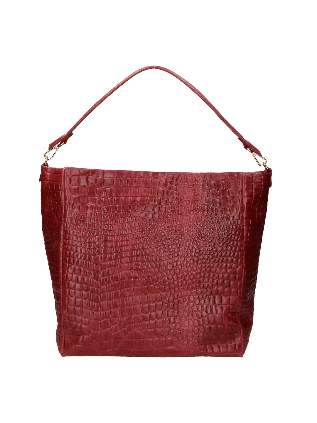 Borsa a spalla da Donna in Vera Pelle | gave lux | GLX220650023FBG-037_BORDO
