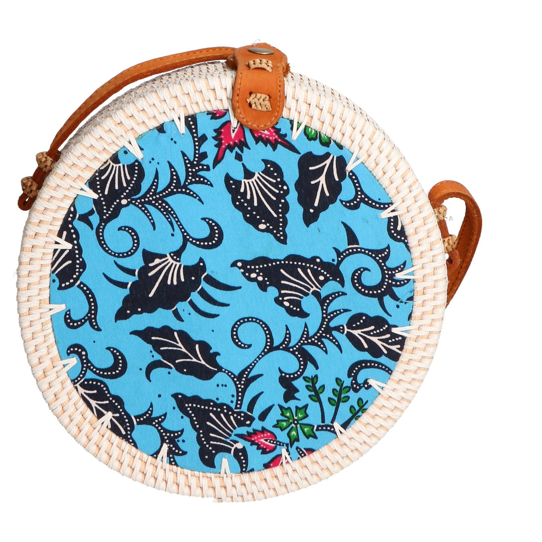Jessica Borsa a tracolla da Donna in Paglia Intrecciata a mano