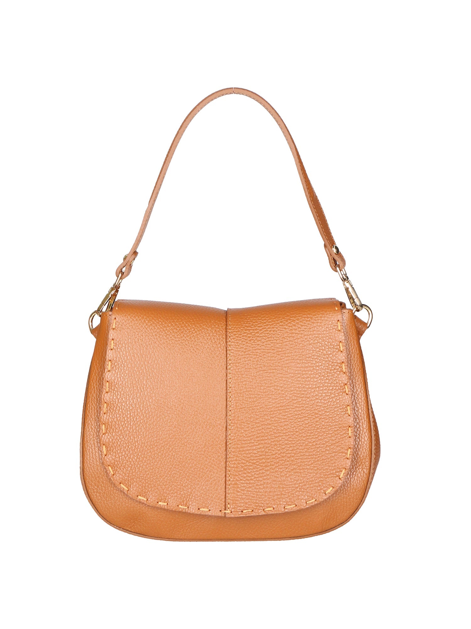 borsa a spalla da Donna in Vera Pelle | gave lux | GLX220691523FBG-D17_CUOIO