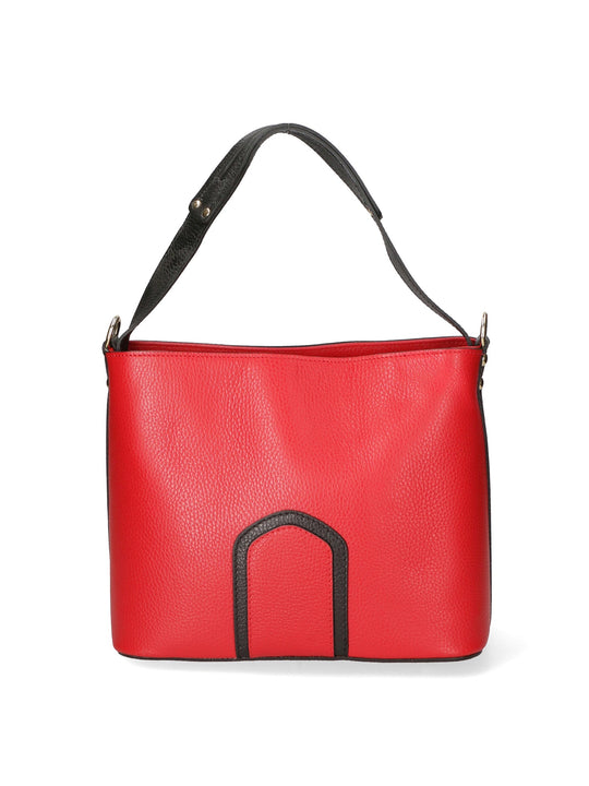 borsa a mano da Donna in Vera Pelle | Gave Lux | GLX228007123FBG-ROSSO_RED