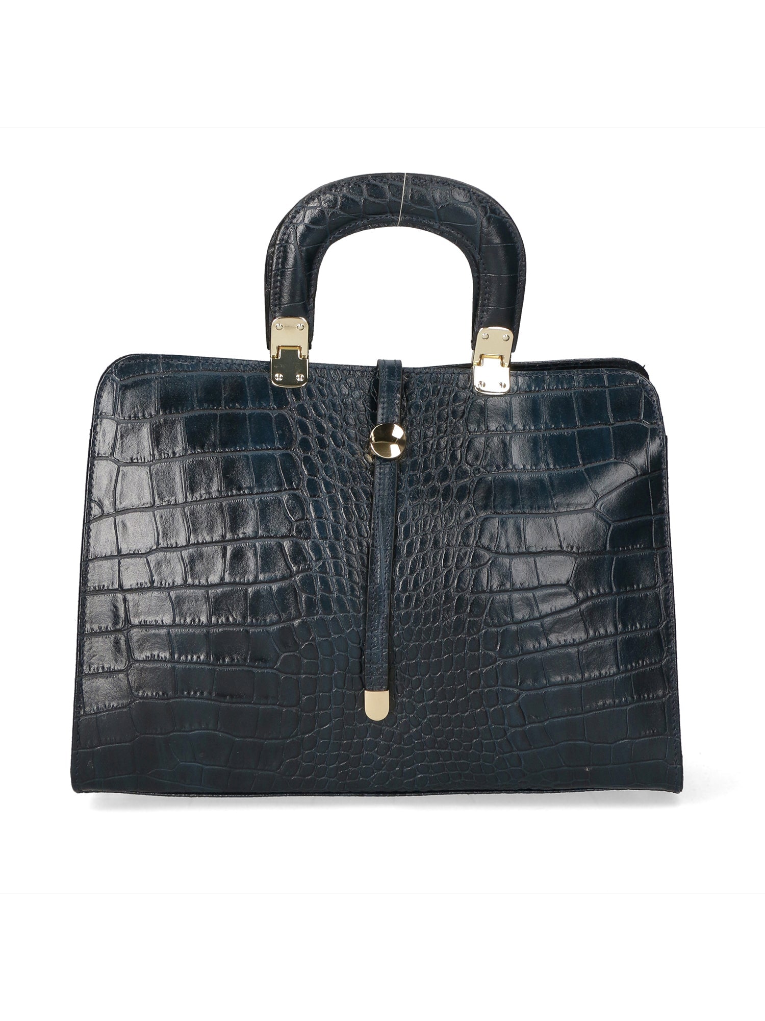 Borsa a mano da Donna in Vera Pelle | Gave Lux | GLX22213023FBG-BLU_DARK_BLUE