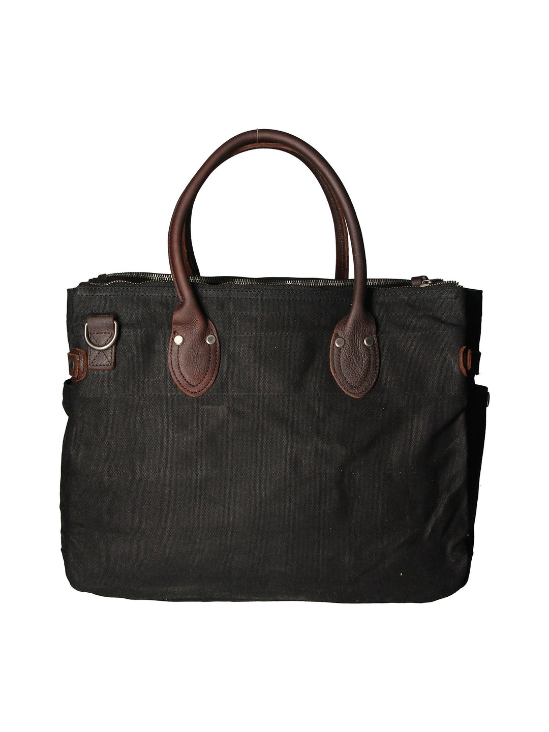 Melissa Unisex-Schultertasche aus Canvas und Leder