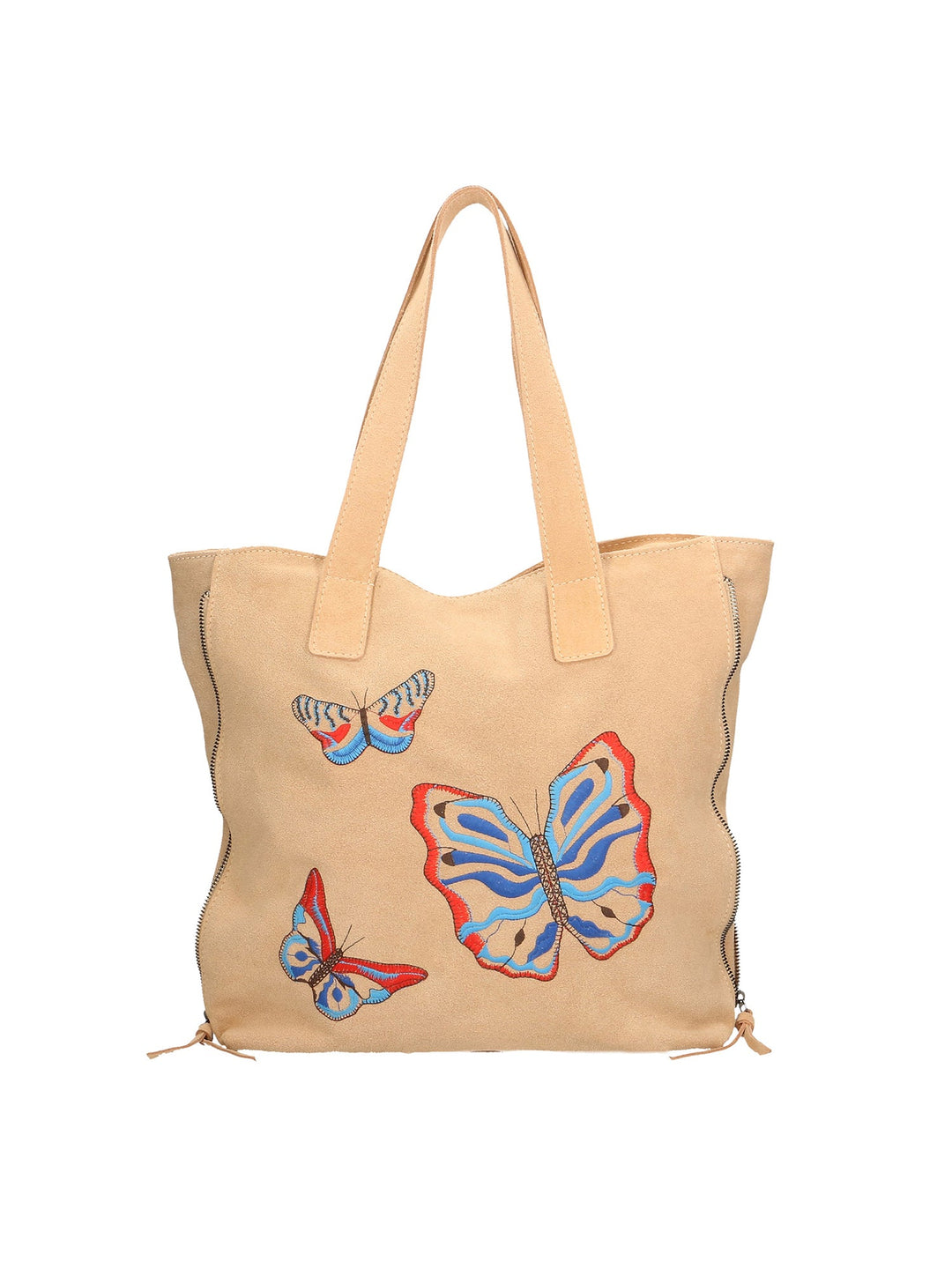 Borsa a spalla da Donna in Vera Pelle | Gave Lux | GLX22862023FBG-FANGO_TAUPE