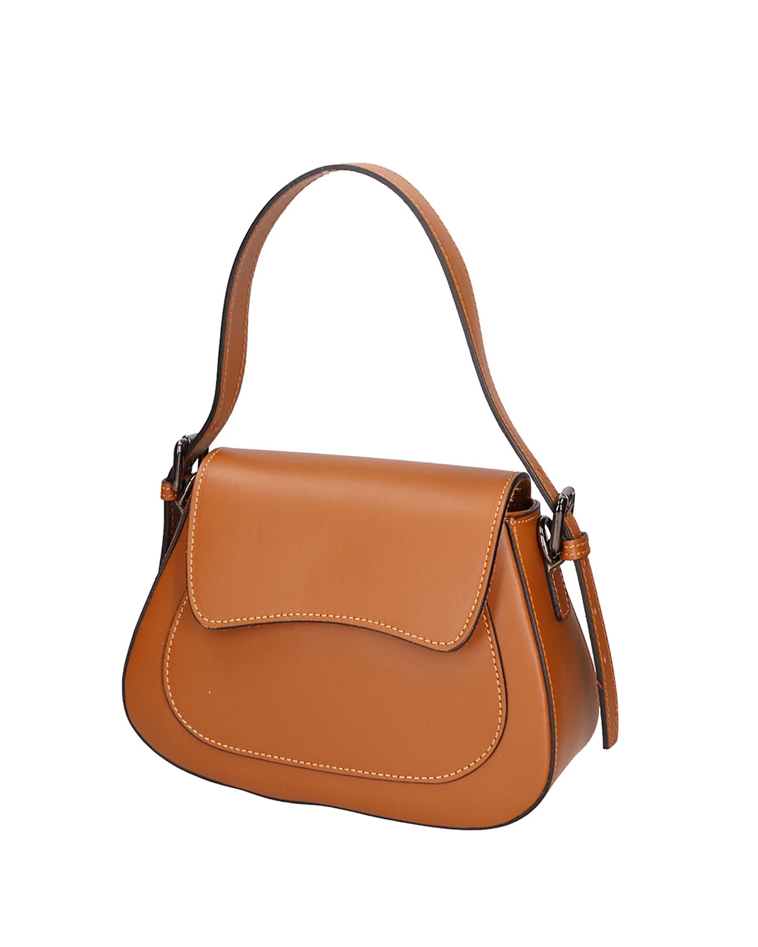 Borsa a mano da Donna in Vera Pelle | Gave Lux | GLX220652323FBG-L128_CAMEL